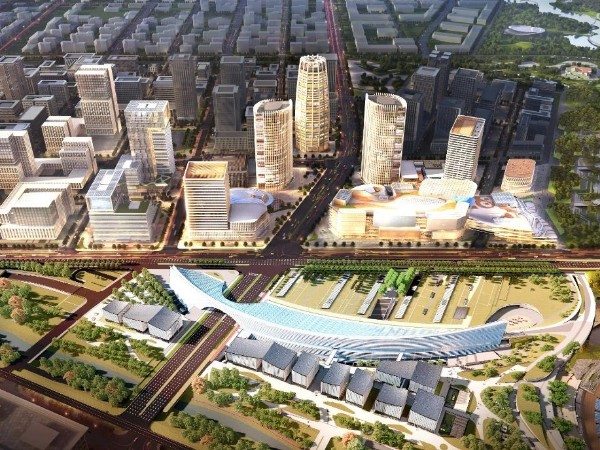 2024年安國貿中心項目投建運一體化項目與樱花视频在线观看黄達成合作